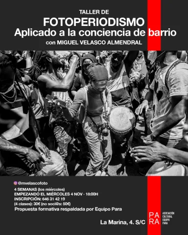 TALLER FOTOPERIODISMO